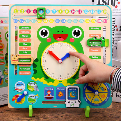New Products Young Children's Intelligence Development Brain Intelligence Cognition Clock And Time Cognition Primary School Digital Clock Teaching Aware