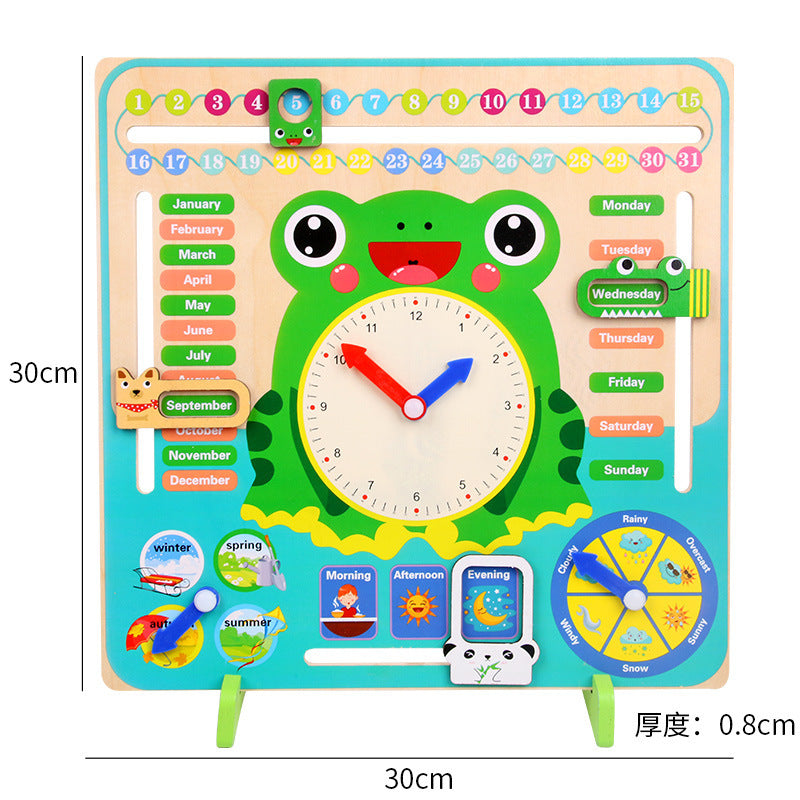 New Products Young Children's Intelligence Development Brain Intelligence Cognition Clock And Time Cognition Primary School Digital Clock Teaching Aware